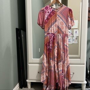 Roolee handkerchief maxi dress